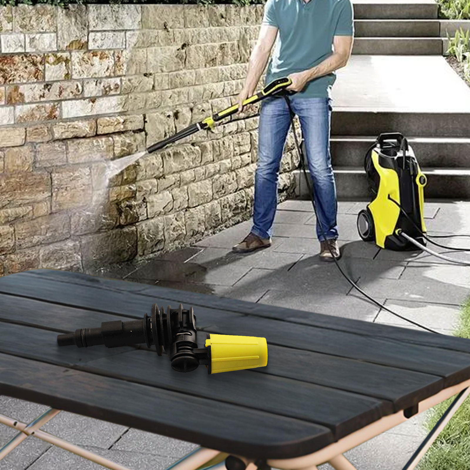 Outdoor Power Washer - Pulizia esterna 1pc 2pcs Ugello per