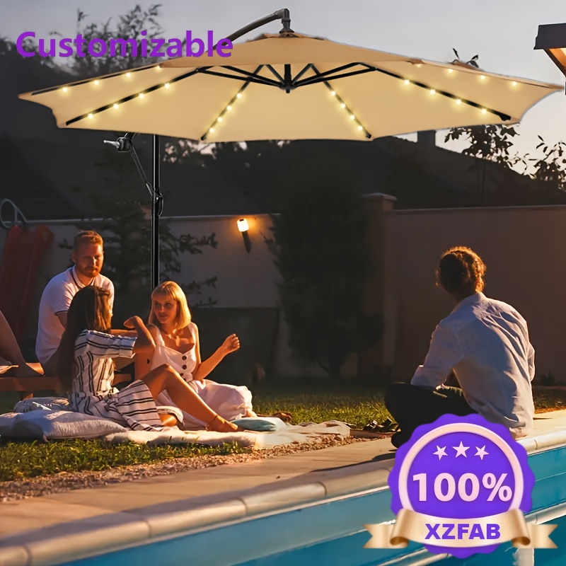 Outdoor Power Direct - Ombrellone da Patio a Braccio Girevole