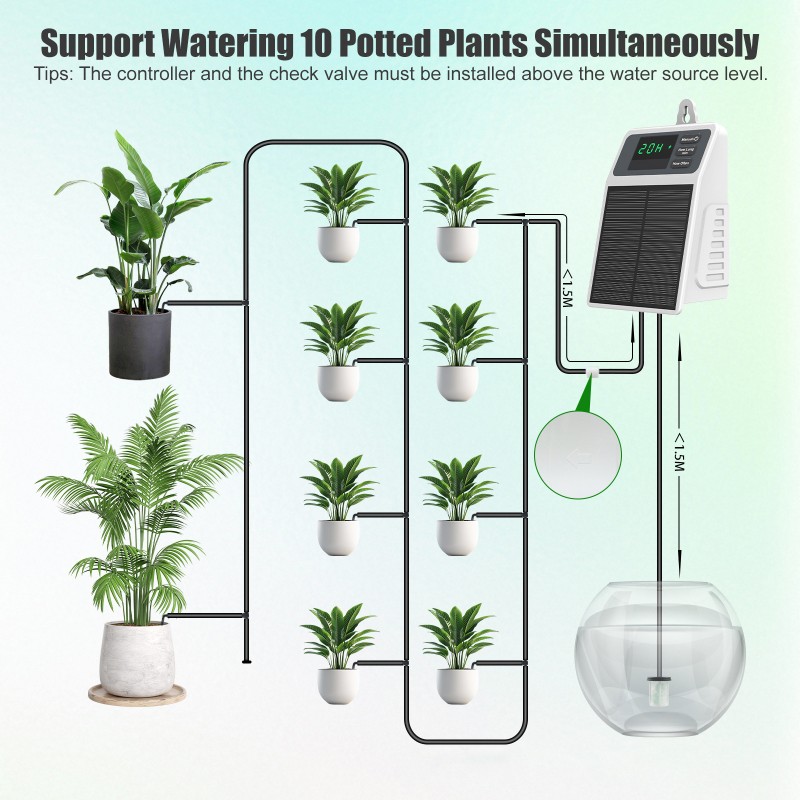 Outdoor Power With Timer - 【CHRISTMAS】 Kit di irrigazione a goccia