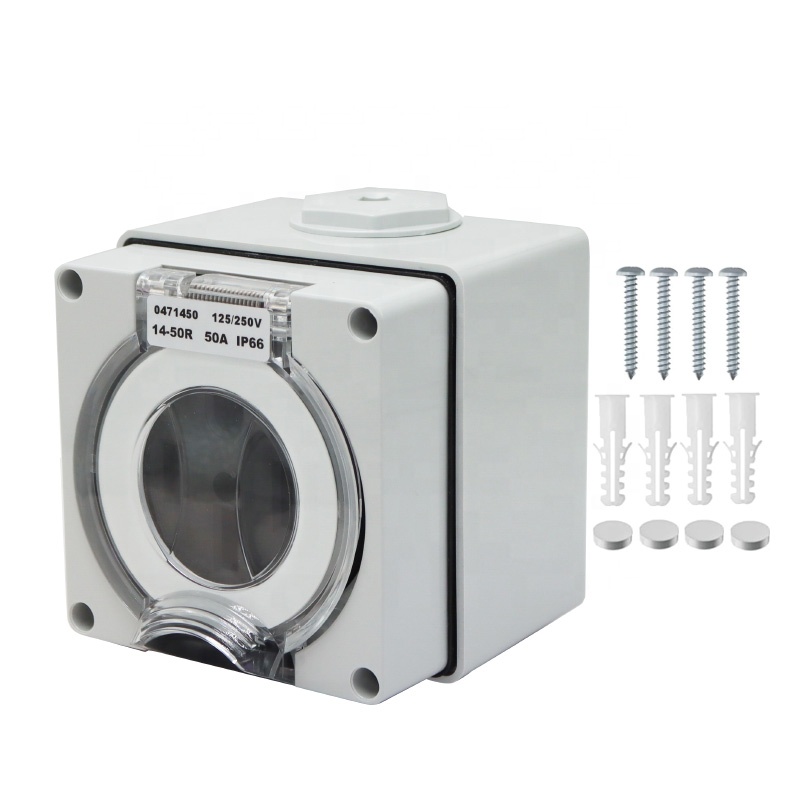 Outdoor Power Receptacle - Generatore da 50 Amp Scatola di