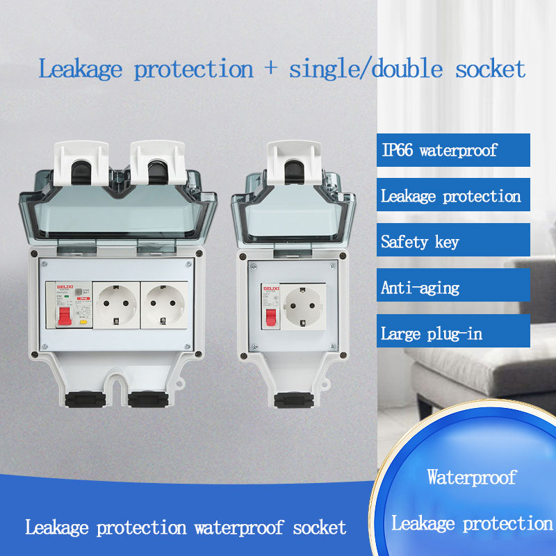 Outdoor Power Outlet Waterproof - Presa Impermeabile da Esterno Tipo 86