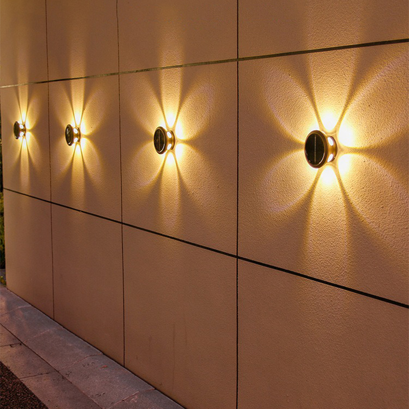 Outdoor Power Washer - Lampade da parete solari impermeabili Lampada