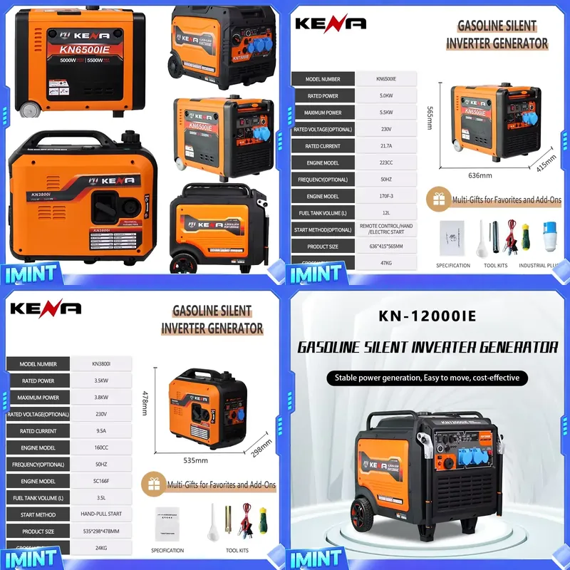 Portable Generator Inverter - Generatore Inverter Portatile Silenzioso a Doppia