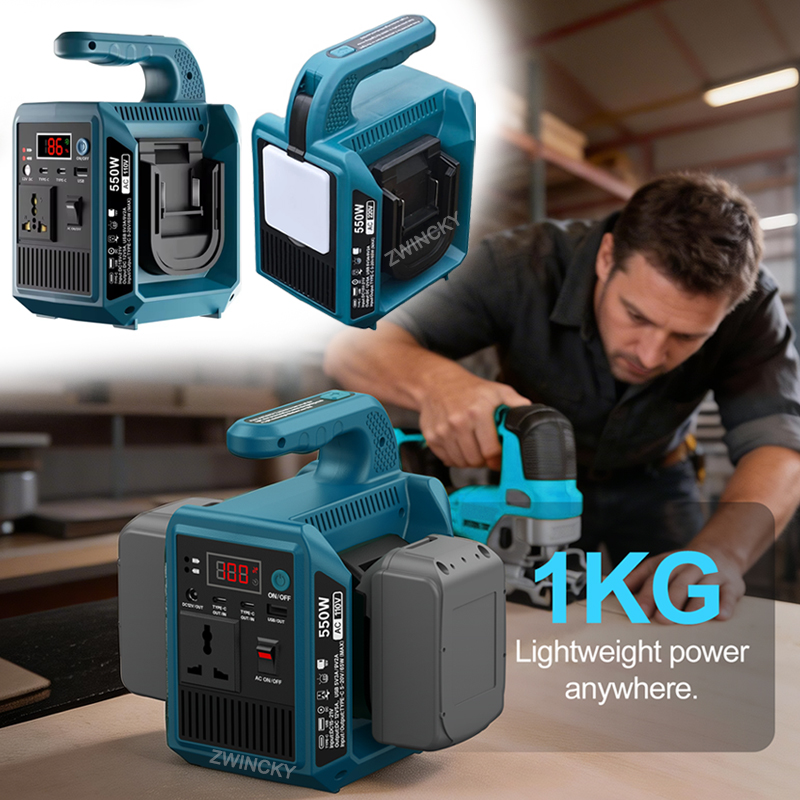 Outdoor Power Inverter - Inverter Portatile da 550W per Batteria