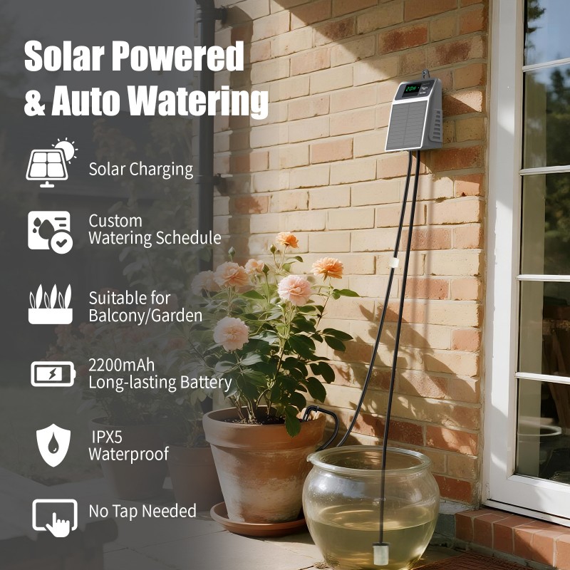 Outdoor Power With Timer - A03F-Kit di irrigazione automatica a goccia