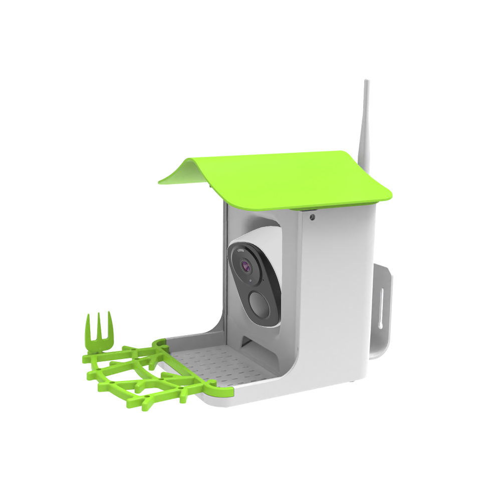 Power Outdoor - STLFSmart Feeder per uccelli Telecamera HD