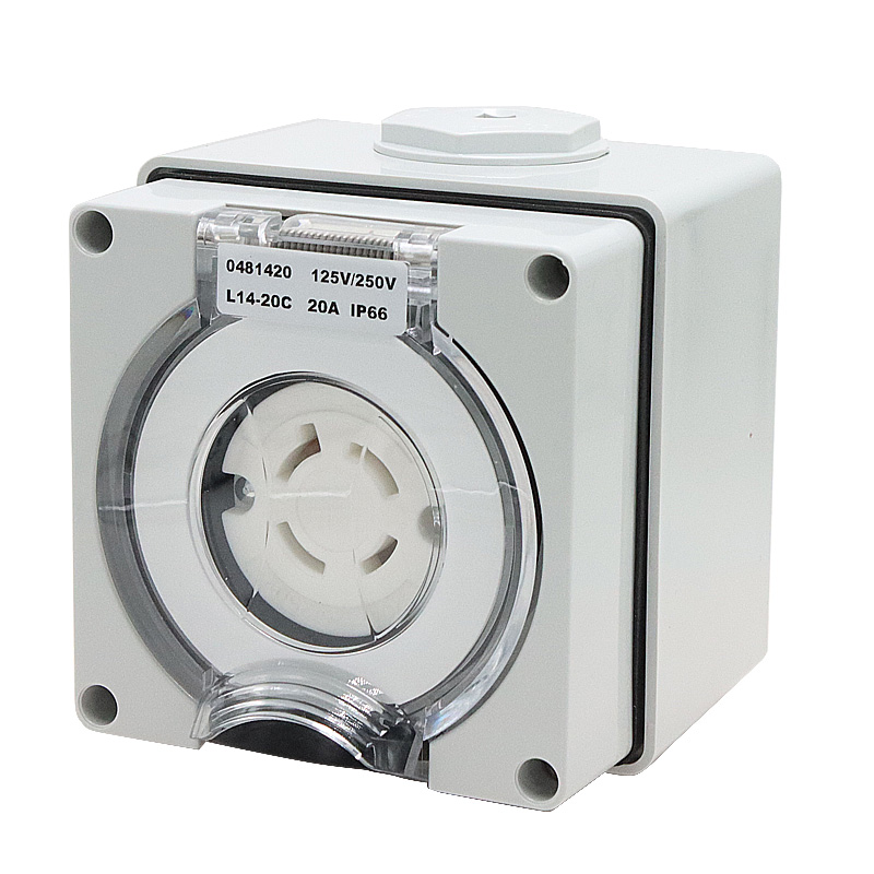 Outdoor Power Receptacle - 125/250V 20A Generatore RV Scatola di