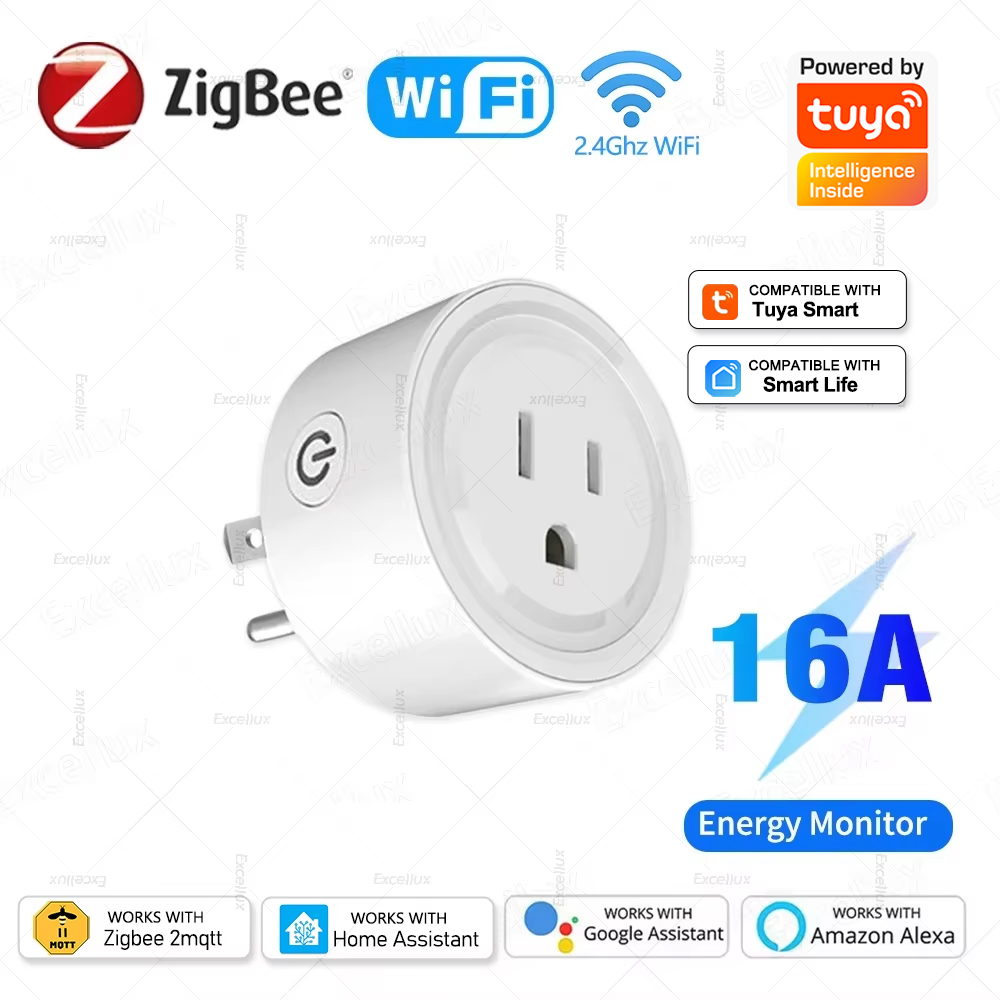Outdoor Power Hub - Tuya WiFi o Zigbee presa intelligente