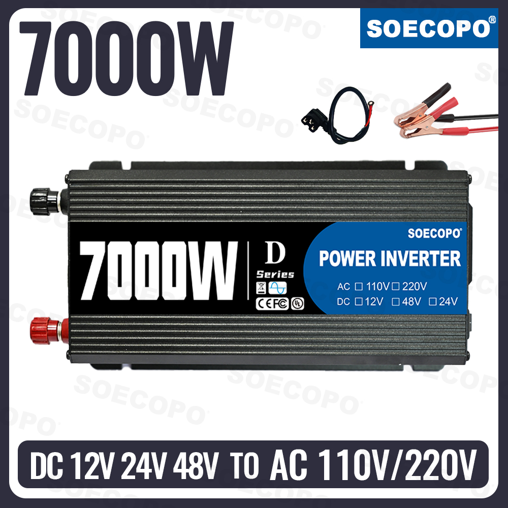 Outdoor Power Inverter - SOECOPO Convertitore di potenza da 7000