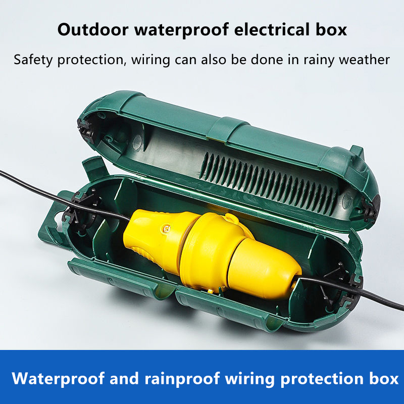 Outdoor Power Socket Cover - Copertura di sicurezza per cavo di