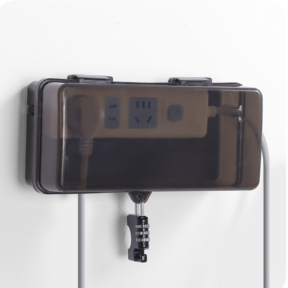 Outdoor Power Socket Cover - Scatola Elettrica Impermeabile Grande per Esterni,