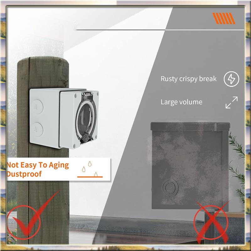 Outdoor Power Receptacle - AA46 HOT-50Amp Scatola presa di corrente