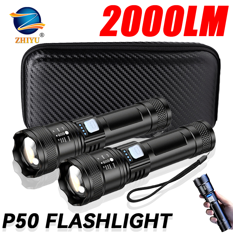 Outdoor Power Equipment - Torcia tattica a LED 2000LM Torcia