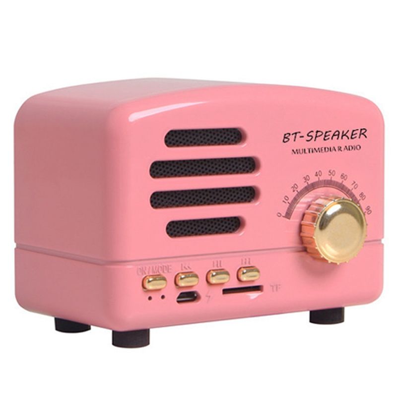Outdoor Power Deals - 【Grande offerta】Potenti altoparlanti Bluetooth retrò, mini