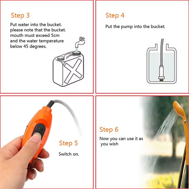Doccia 12V per Caravan e Campe - Outdoor Power Washer recensione e prezzo