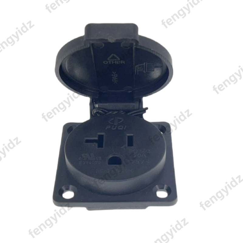 Nero 125V 15A 20A IP44 CE Amer - Outdoor Power Receptacle recensione e prezzo