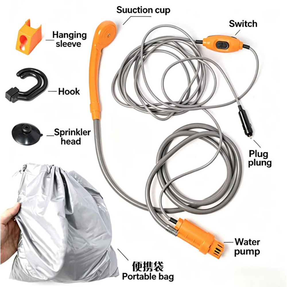 Doccia Portatile 12V 24V per A - Outdoor Power Washer recensione e prezzo