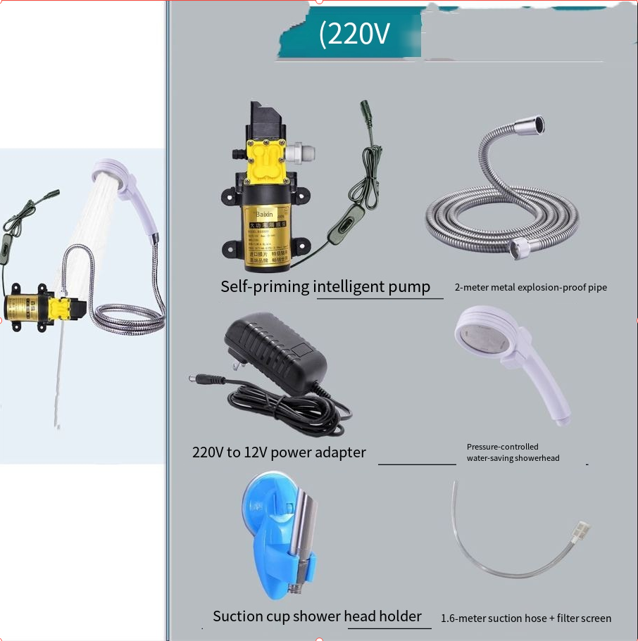 Set doccia da campeggio estern - Outdoor Power Washer recensione e prezzo