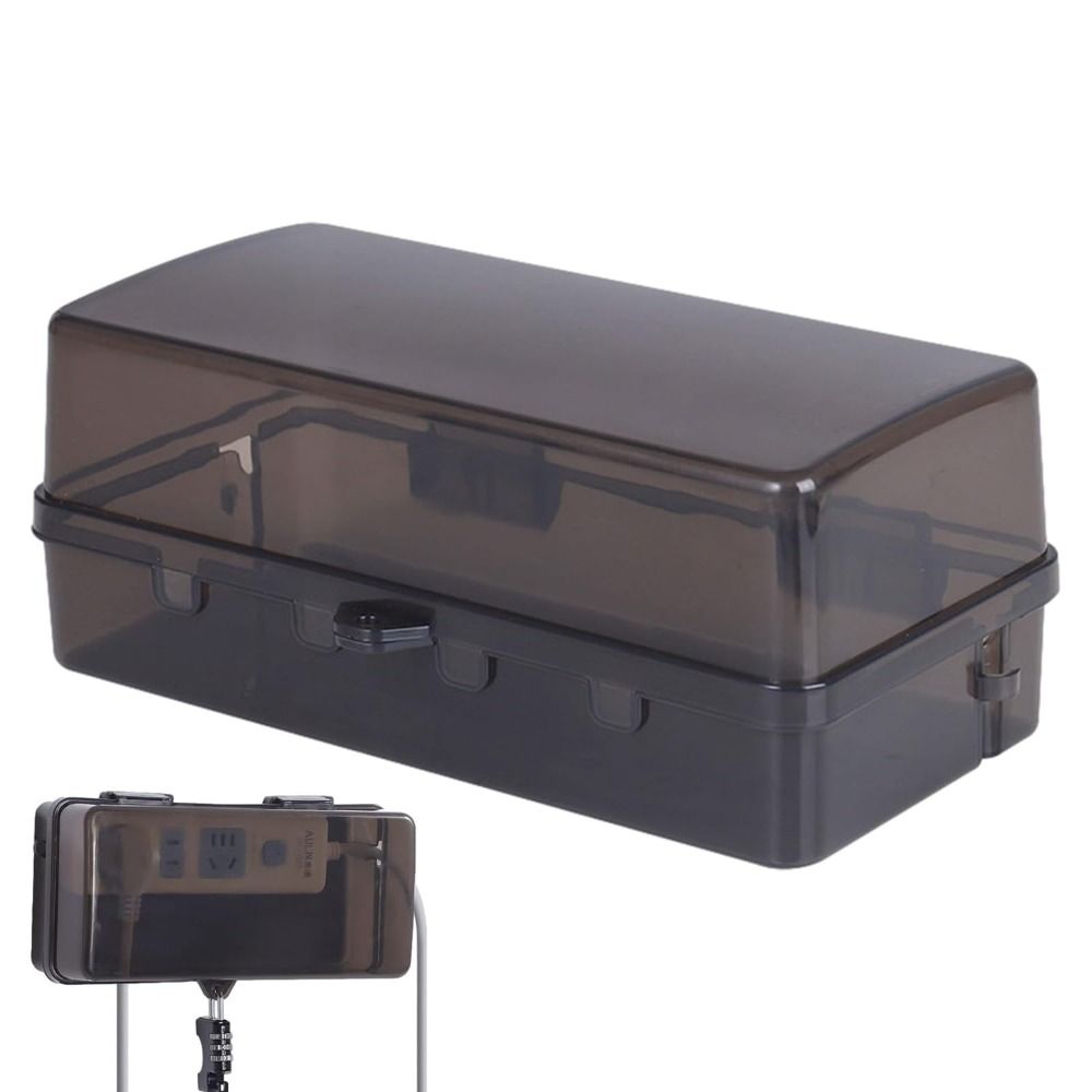 Scatola di plastica resistente - Outdoor Power Socket Cover recensione e prezzo