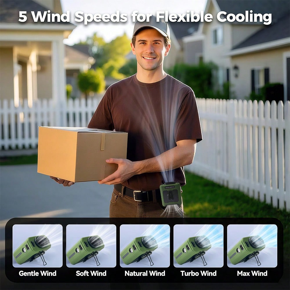 Ventilatore portatile da 10000 - Outdoor Power Nz recensione e prezzo