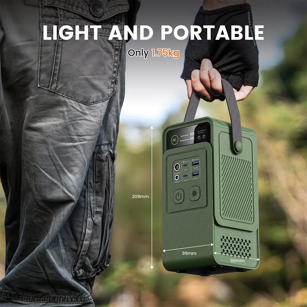 60000mAh 200W 192Wh Stazione d - Portable Generator Inverter recensione e prezzo