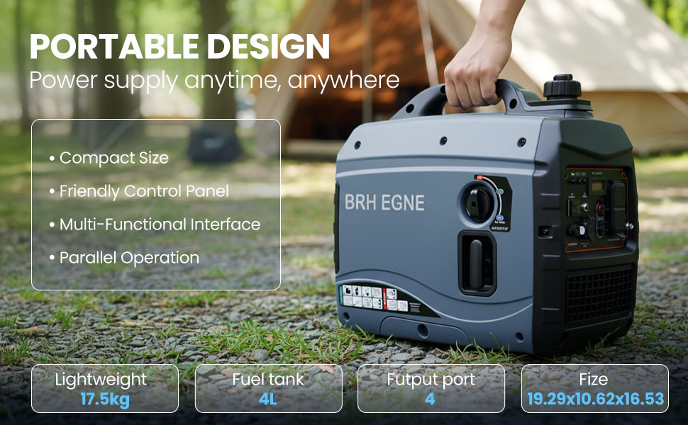 Generatore Inverter Silenzioso - Portable Generator Inverter recensione e prezzo