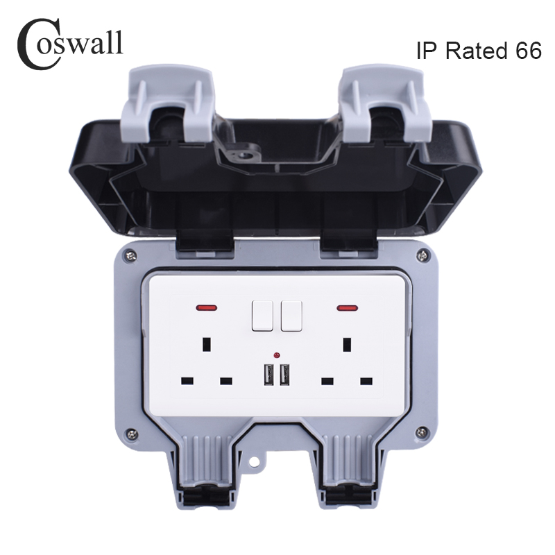 Presa a muro per scatola ester - Outdoor Power Outlet Waterproof recensione e prezzo