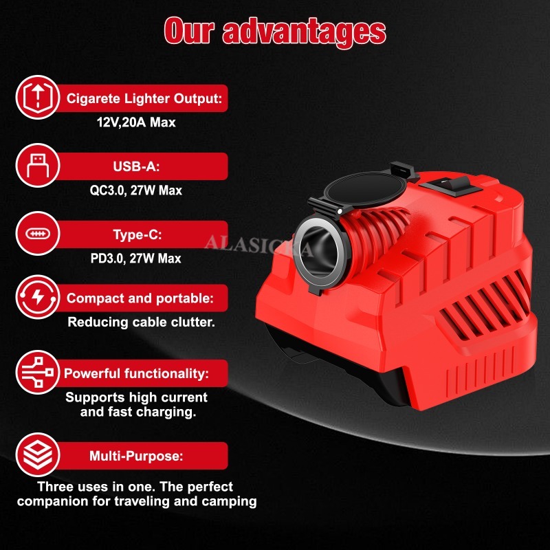 Adattatore di alimentazione in - Outdoor Power Inverter recensione e prezzo