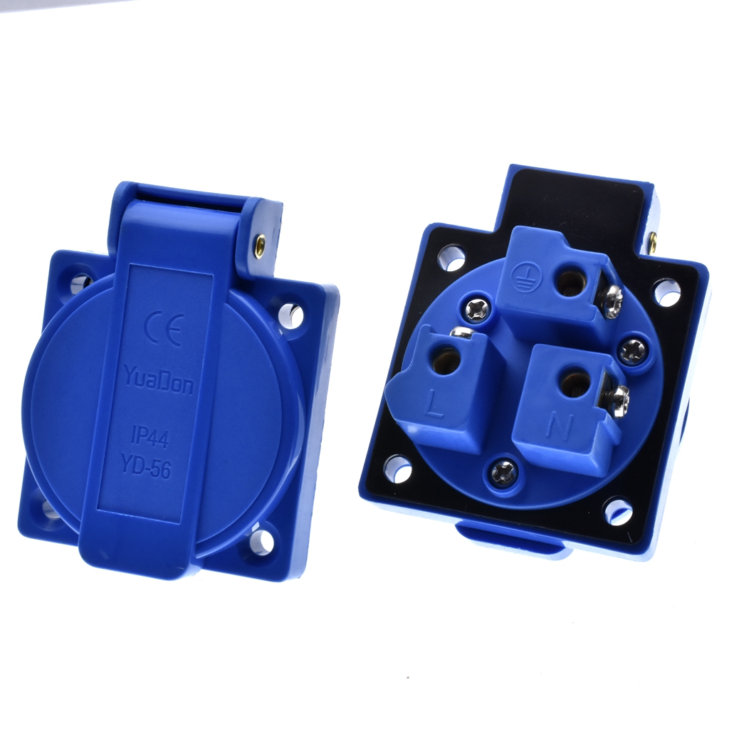1 pz Gran Bretagna Nero Blu 13 - Outdoor Power Receptacle recensione e prezzo