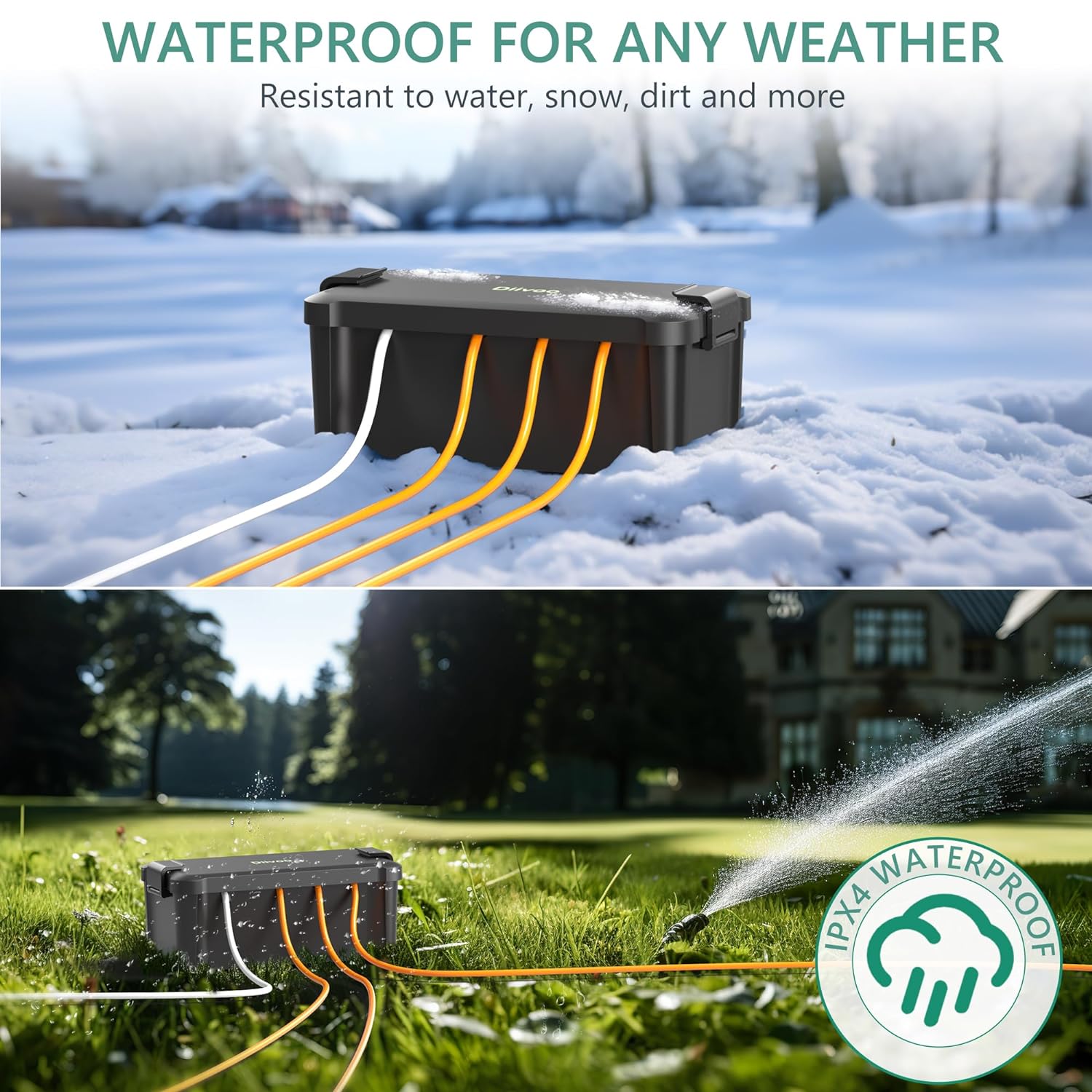 Diivoo Scatola elettrica imper - Outdoor Power Outlet Waterproof recensione e prezzo
