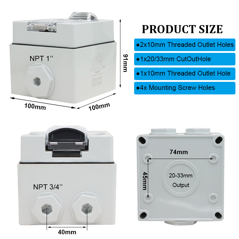 125/250V 20A Generatore RV Sca - Outdoor Power Receptacle recensione e prezzo