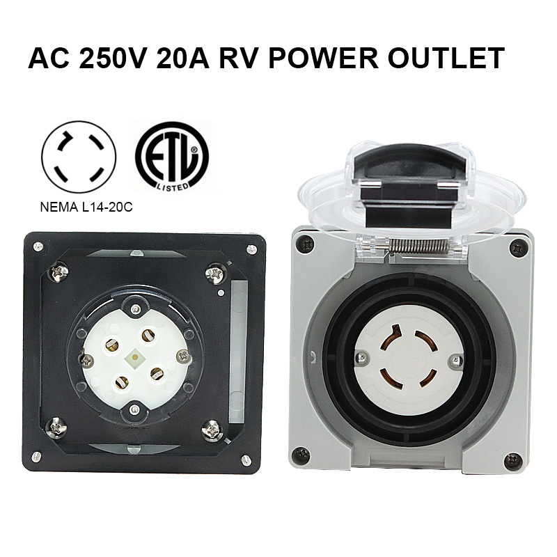 125/250V 20A Generatore RV Sca - Outdoor Power Receptacle recensione e prezzo