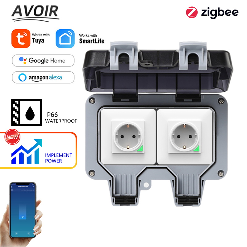 Avoir Tuya Zigbee Prese elettr - Outdoor Power With Timer recensione e prezzo