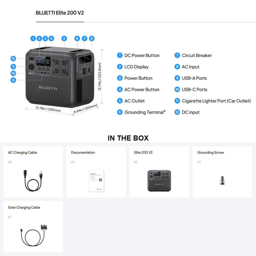 【Rinnovato】BLUETTI Elite 200 V - Portable Generator Inverter recensione e prezzo