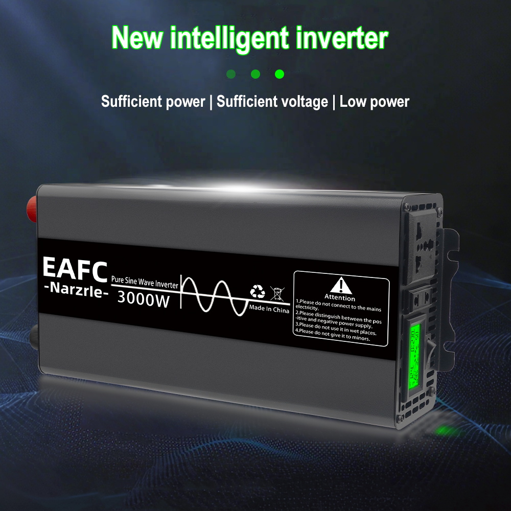 EAFC 3000W Onduleur a onda sin - Outdoor Power Inverter recensione e prezzo