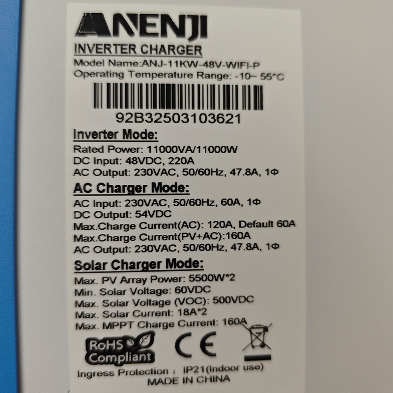 Inverter Solare Ibrido ANENJI  - Portable Generator Inverter recensione e prezzo