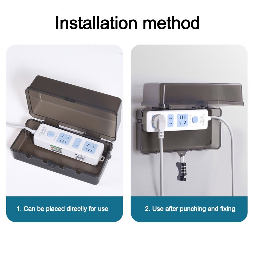 Scatola Portatile in Plastica  - Outdoor Power Outlet Waterproof recensione e prezzo