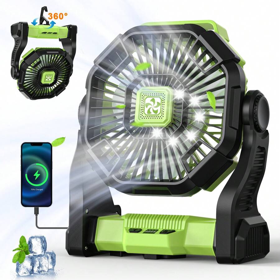 Ventilatore portatile alimenta - Outdoor Power With Timer recensione e prezzo