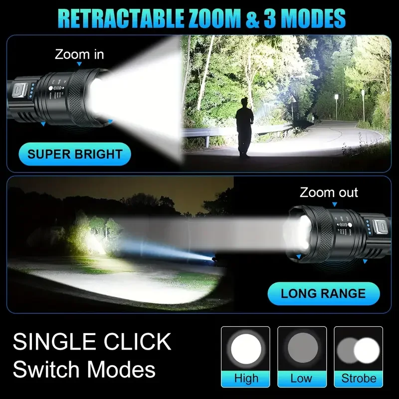 Torcia tattica a LED 2000LM To - Outdoor Power Equipment recensione e prezzo