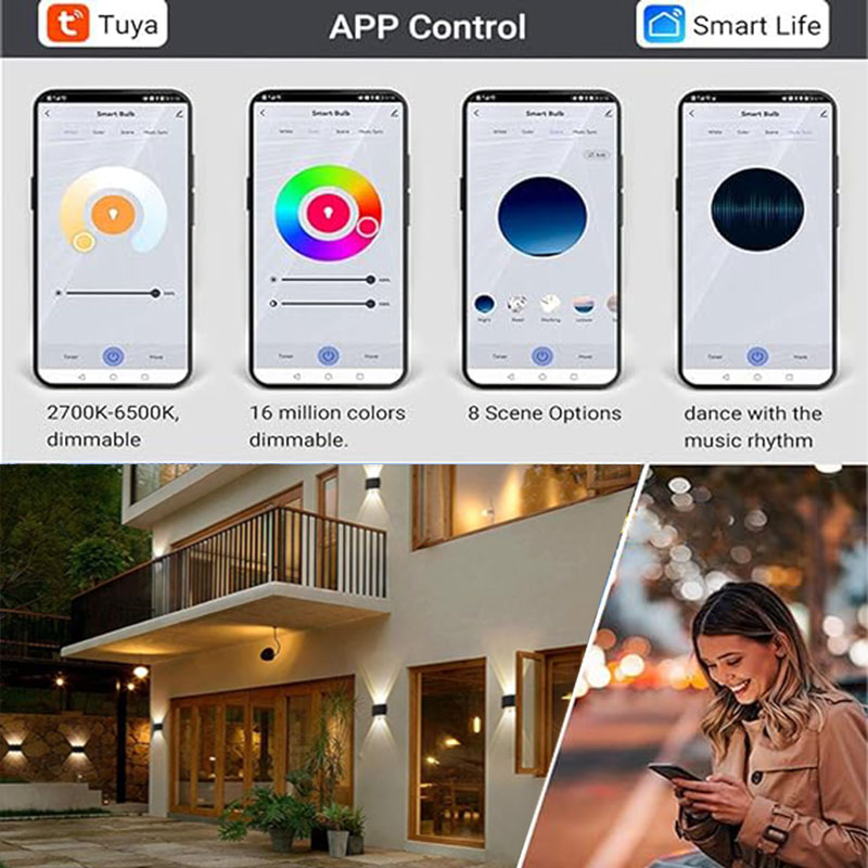 Tuya Smart Up Down Lampade da  - Outdoor Power Point Zigbee recensione e prezzo