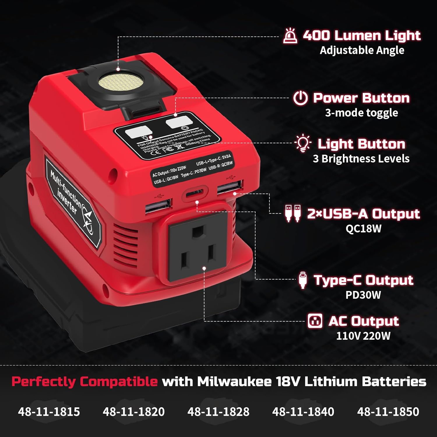 Inverter di Potenza Kzreect 22 - Outdoor Power Inverter recensione e prezzo
