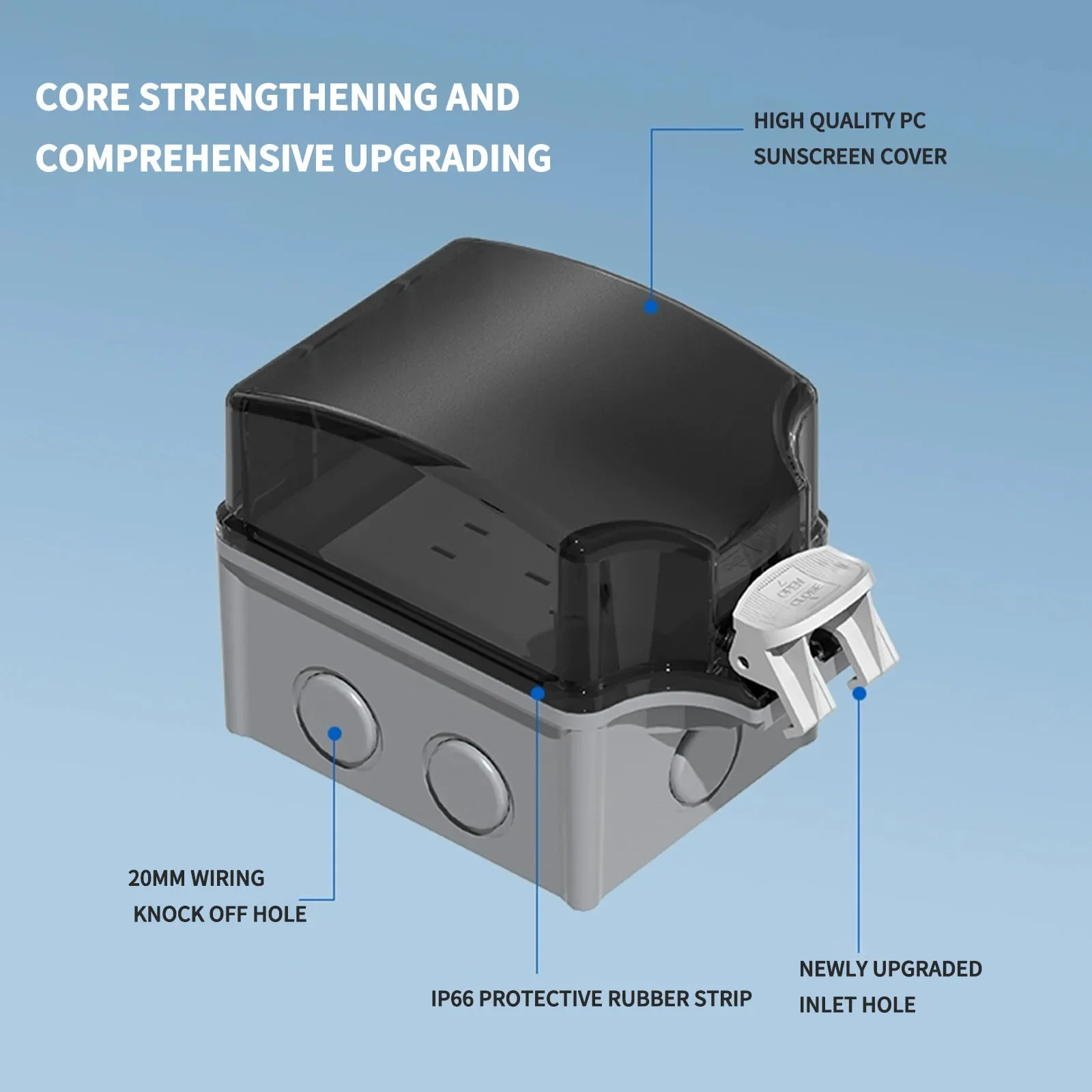 Pannello di Ricarica Industria - Outdoor Power Outlet Waterproof recensione e prezzo
